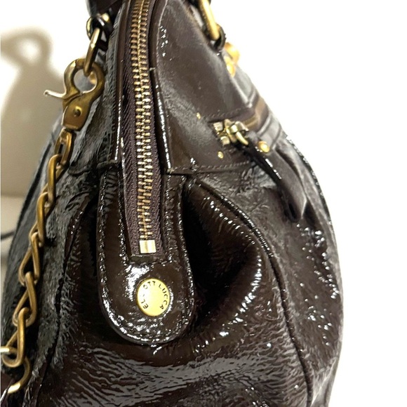 Elliott lucca metallic Elegant Brown Leather Handbag - Picture 7 of 10